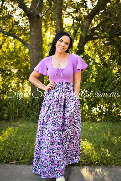 "Lovely Lavender" Ladies Dress