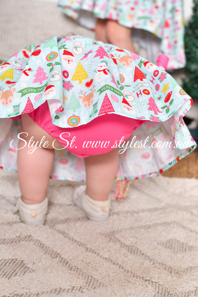 "Candy Christmas" Dress Romper