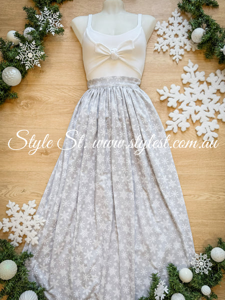 "Silver Snow” Ladies Dress