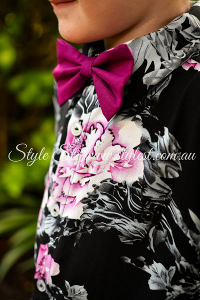 "Love Lila” Adjustable Bow Tie