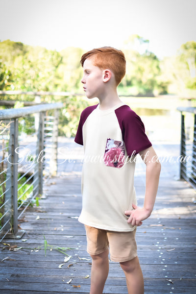 "Fine Wine 2.0" Raglan Tee