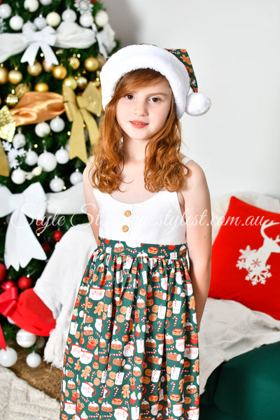 "Jolly Gingerbread" Children's Dress