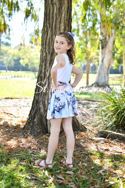 "Blush Bloom" Children's Skorts