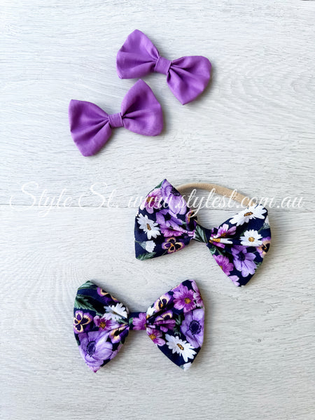 "Lovely Lavender" Hair Accessories