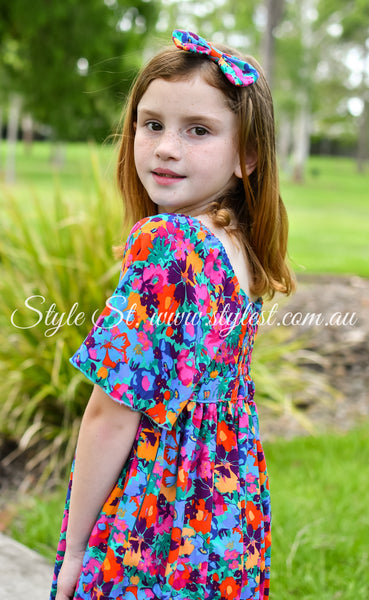 "Summer Jade” Children's Dress