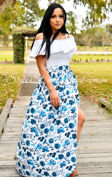 "Ellora Sky” Ladies Dress