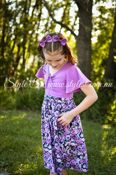 "Lovely Lavender" Children's Dress