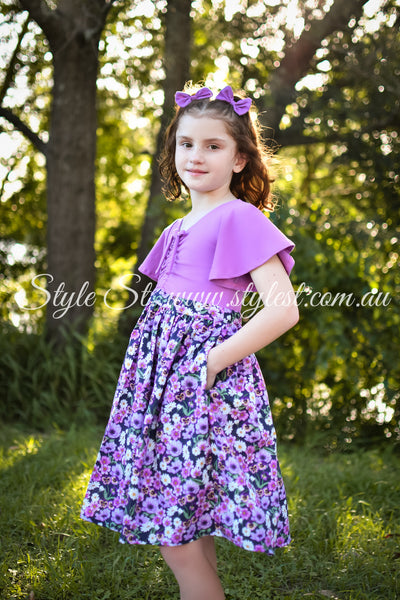 "Lovely Lavender" Children's Dress