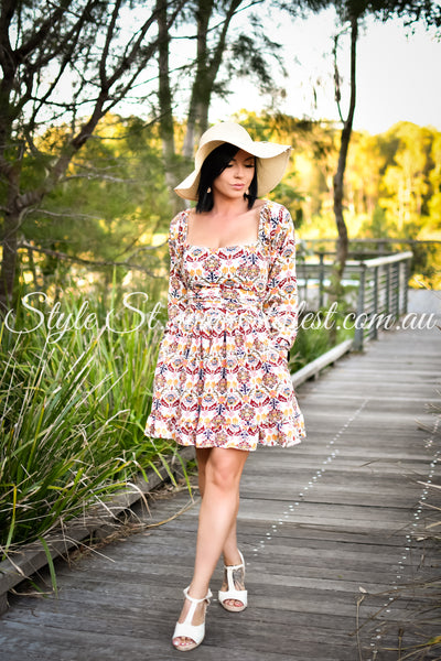 "Autumn Bliss" Ladies Dress