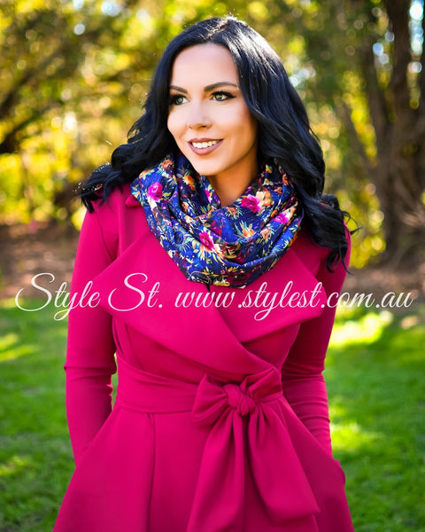 "Winter Moonlight" Infinity Scarf