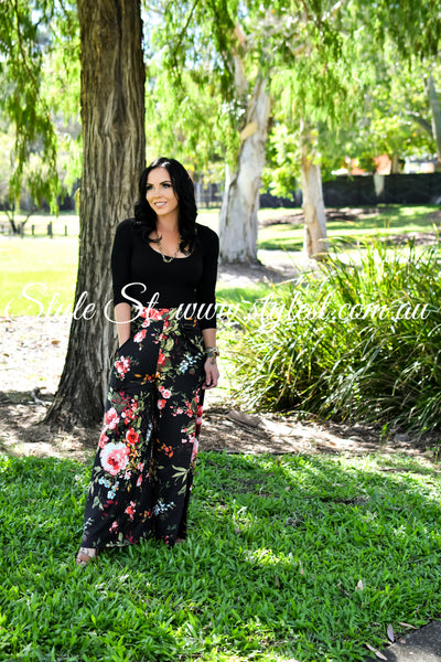 "Twilight Blossom” Ladies Palazzo Pants