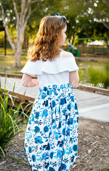 "Ellora Sky” Children's Dress