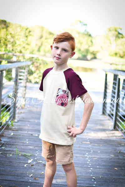 "Fine Wine 2.0" Raglan Tee