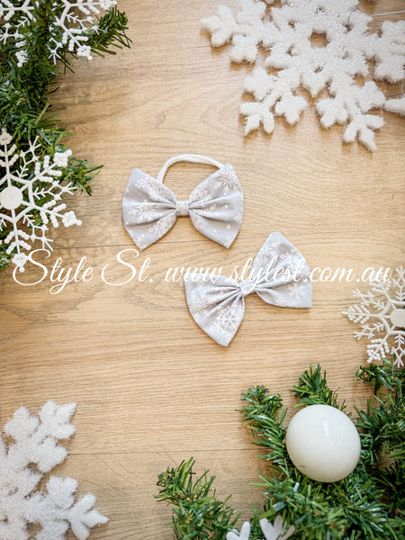 "Silver Snow" Hair Accessories