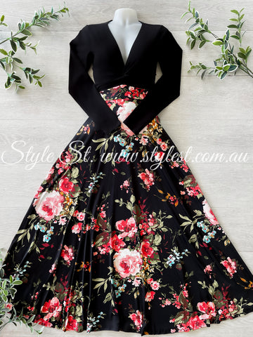 "Twilight Blossom" Ladies Dress