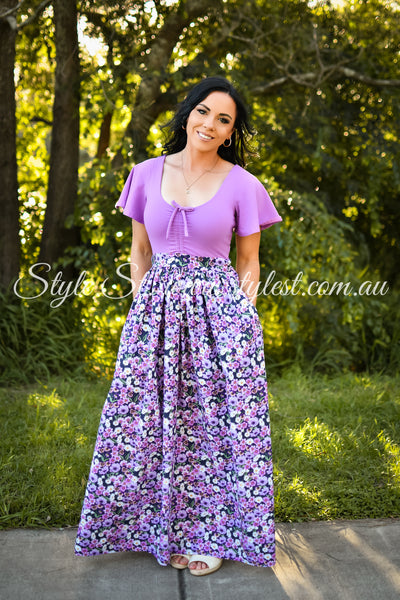 "Lovely Lavender" Ladies Dress