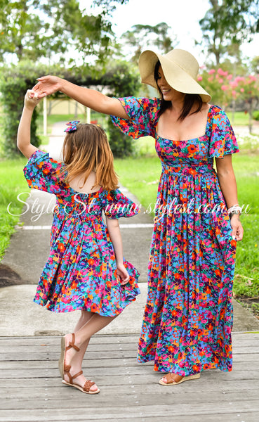 "Summer Jade” Children's Dress