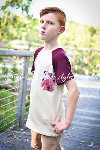 "Fine Wine 2.0" Raglan Tee