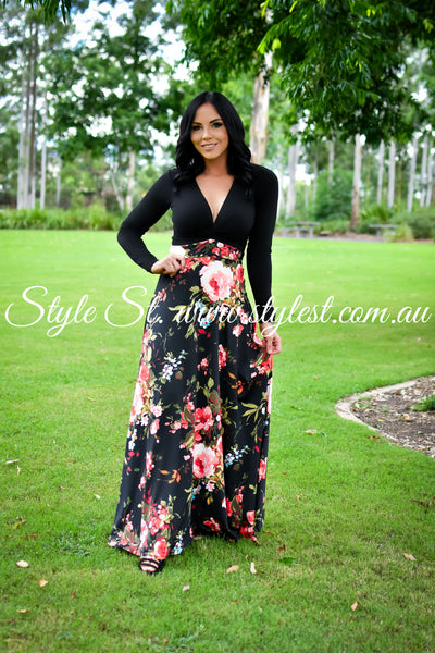 "Twilight Blossom" Ladies Dress