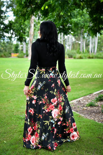 "Twilight Blossom" Ladies Dress