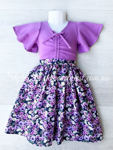 "Lovely Lavender" Children's Dress