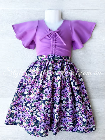 "Lovely Lavender" Children's Dress