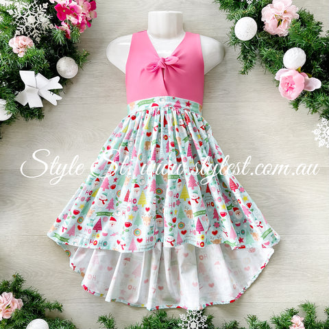 "Candy Christmas" Children's Dress