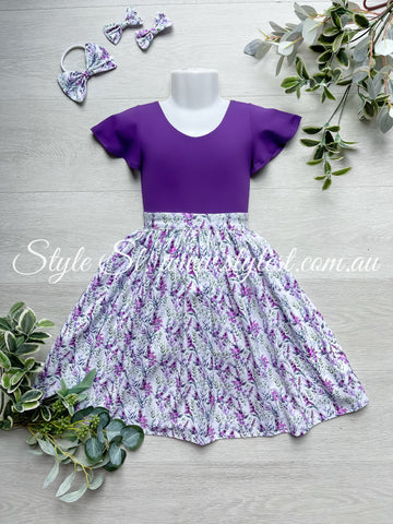 "Royal Blossom" Children's Dress