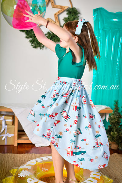 "Summertime Santa" Children's Dress