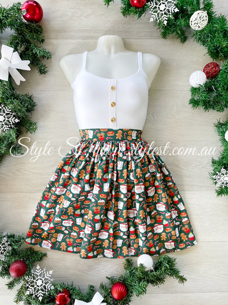 "Jolly Gingerbread" Ladies Dress