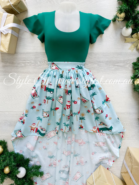 "Summertime Santa" Ladies Dress