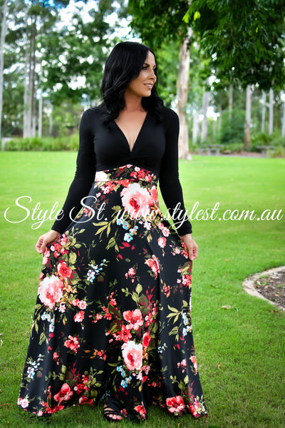 "Twilight Blossom" Ladies Dress