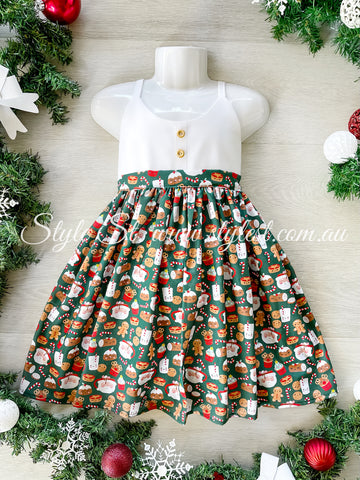 "Jolly Gingerbread" Children's Dress