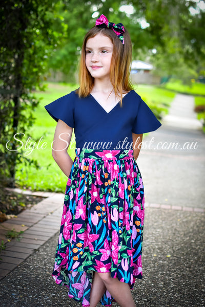 "Leilani Blossom” Children's Dress