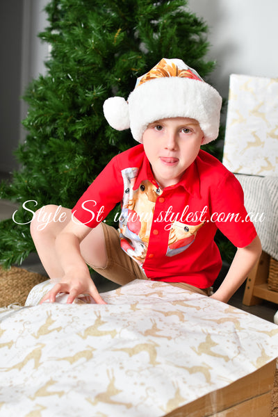 "Koala Kringle 2.0" Children's Dress Shirt