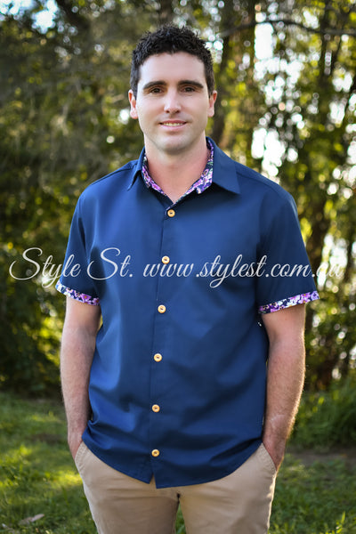 "Lovely Lavender" Men's Dress Shirt