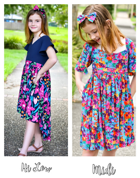 "Leilani Blossom” Children's Dress