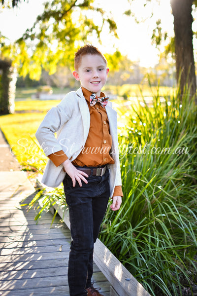 "Marigold Meadows" Long Sleeved Dress Shirt