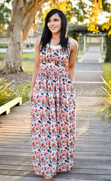 "Marigold Meadows" Ladies Dress