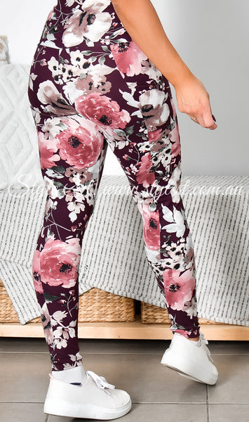 “Fine Wine" Ladies Leggings