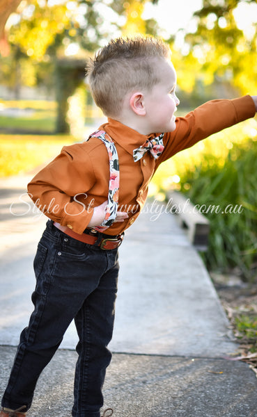 "Marigold Meadows" Long Sleeved Dress Shirt