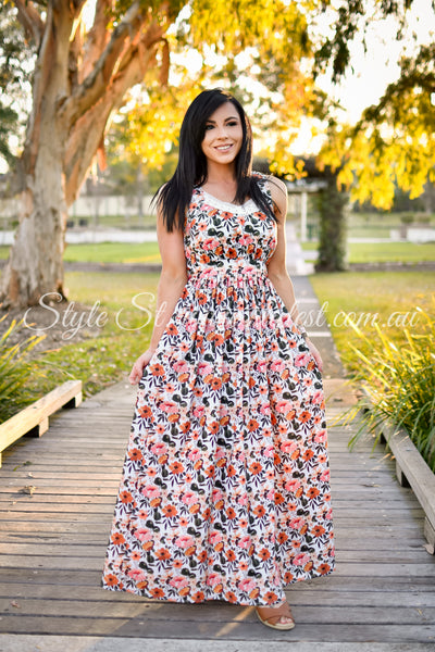 "Marigold Meadows" Ladies Dress