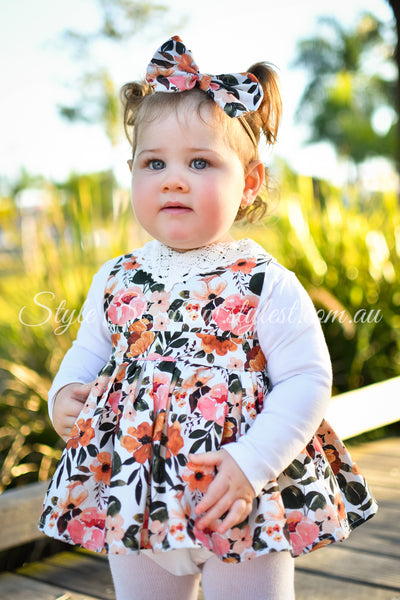 "Marigold Meadows" Dress Romper