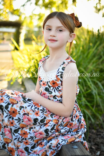 "Marigold Meadows" Children's Dress