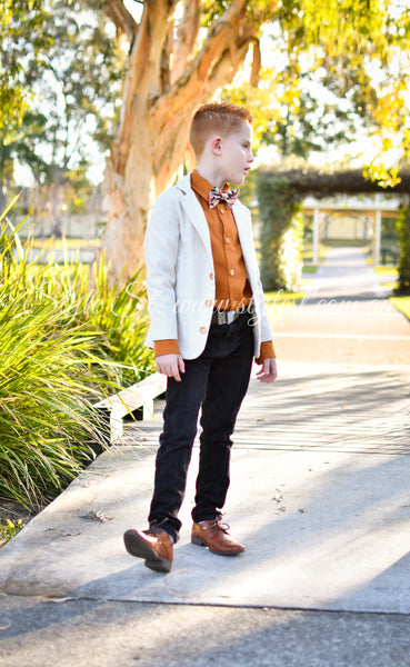 "Marigold Meadows" Adjustable Bow Tie