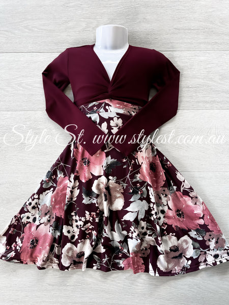 "Fine Wine" Children's Dress