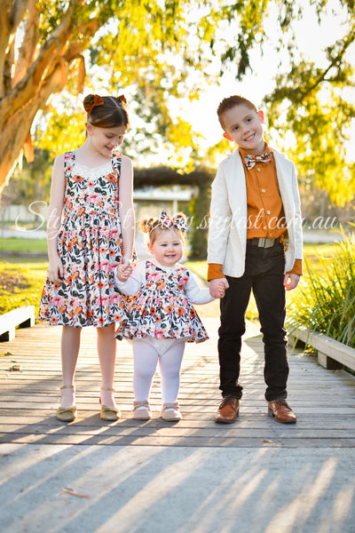 "Marigold Meadows" Children's Dress