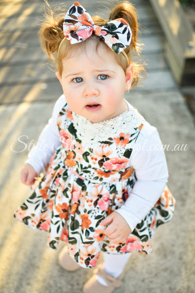 "Marigold Meadows" Dress Romper