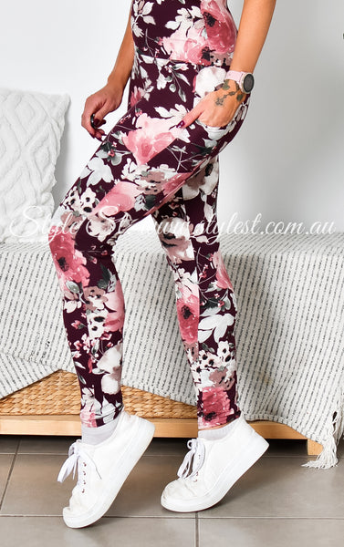 “Fine Wine" Ladies Leggings