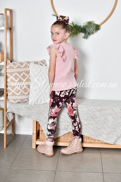 “Fine Wine" Children's Leggings